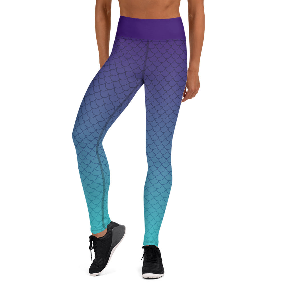 Leggings para Fitness Sirena Degradado