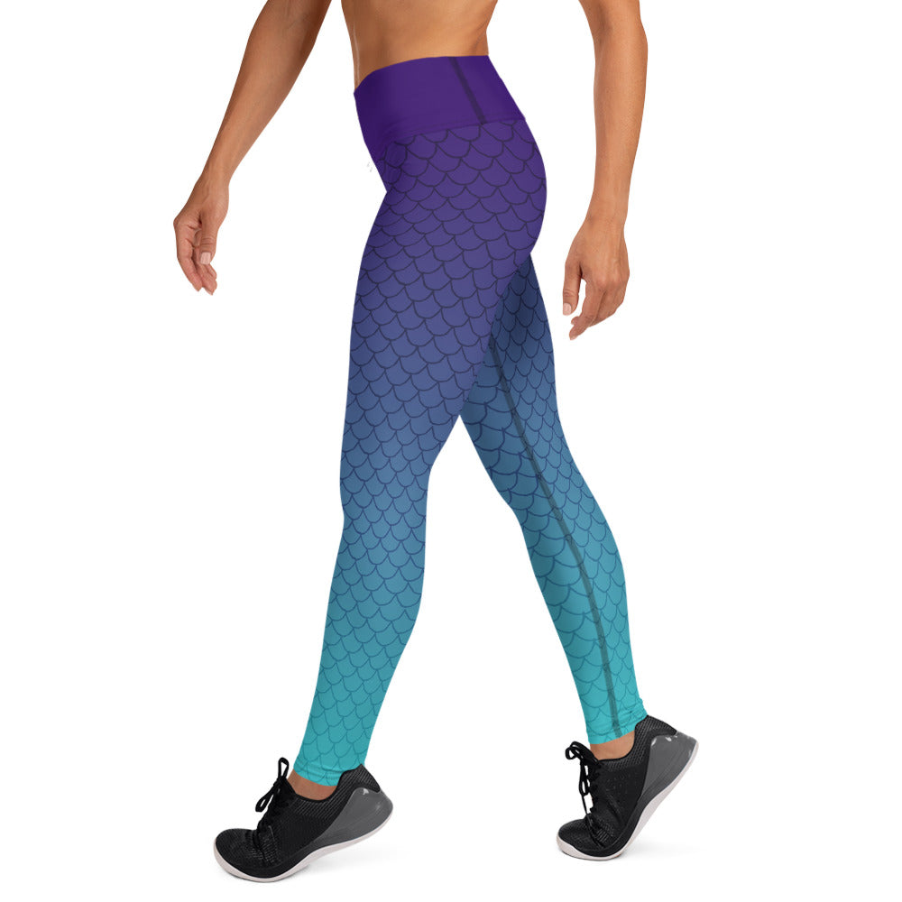 Leggings para Fitness Sirena Degradado